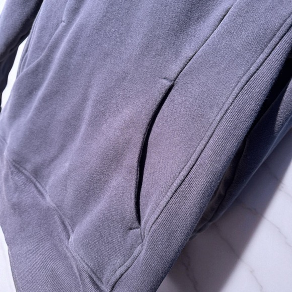 Lululemon Floral Flock Pullover‎ – Light Cotton Terry – Midnight Navy – Size 6 - Picture 7 of 11